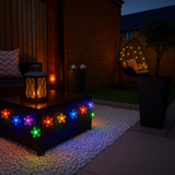 100 Multi-Colour LED Blossom Solar Fairy Lights