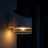 Ring S White Solar Wall Light