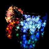 100 Multi-Colour LED Blossom Flowers Solar Fairy Lights - SPV Lights